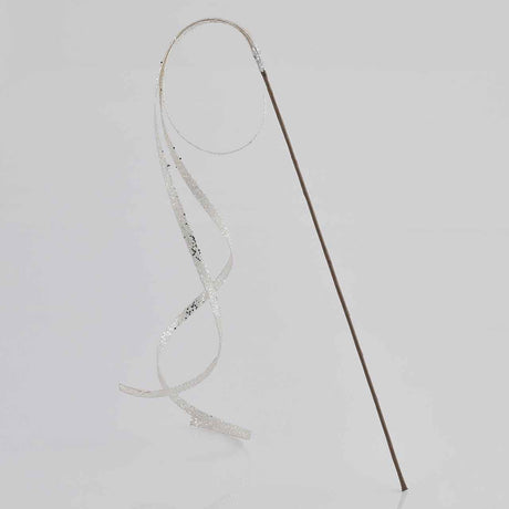 Filante glitter EDG in plastica color argento 155 cm