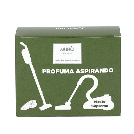 Profuma aspirapolvere Muha Mosto Supremo 5 bustine profumate all'uva