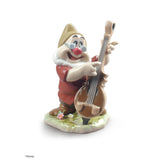 Scultura Dotto Lladrò in porcellana colorata 14x11 cm