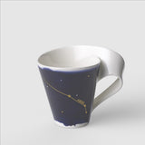 Tazza mug Zodiaco Ariete Villeroy & Boch in porcellana con decoro dorato