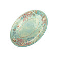 Vassoio ovale Reef Brandani in melamina decoro marino 50x36 cm