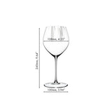 RIEDEL Performance Chardonnay White Wine Glass Set 2 Pieces 727ml Crystal