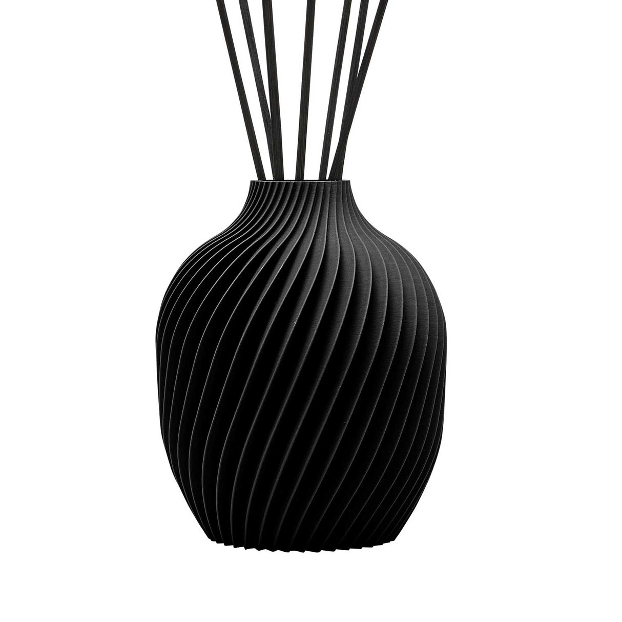 Diffusore a bastoncini Hypno Casa in bioplastica nera 100 ml