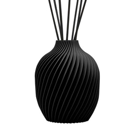 Diffusore a bastoncini Hypno Casa in bioplastica nera 100 ml
