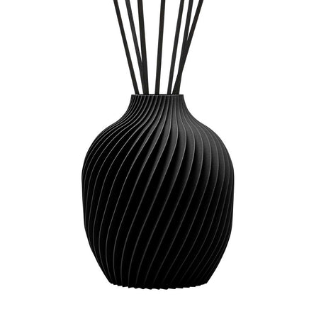 Diffusore a bastoncini Hypno Casa in bioplastica nera 100 ml