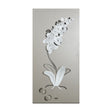 Pannello decorativo Orchidea Arti e Mestieri in metallo moderno