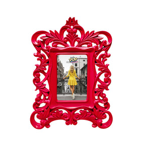 Portafoto Neopop Palais Royal in resina rosso rubino 26x35 cm