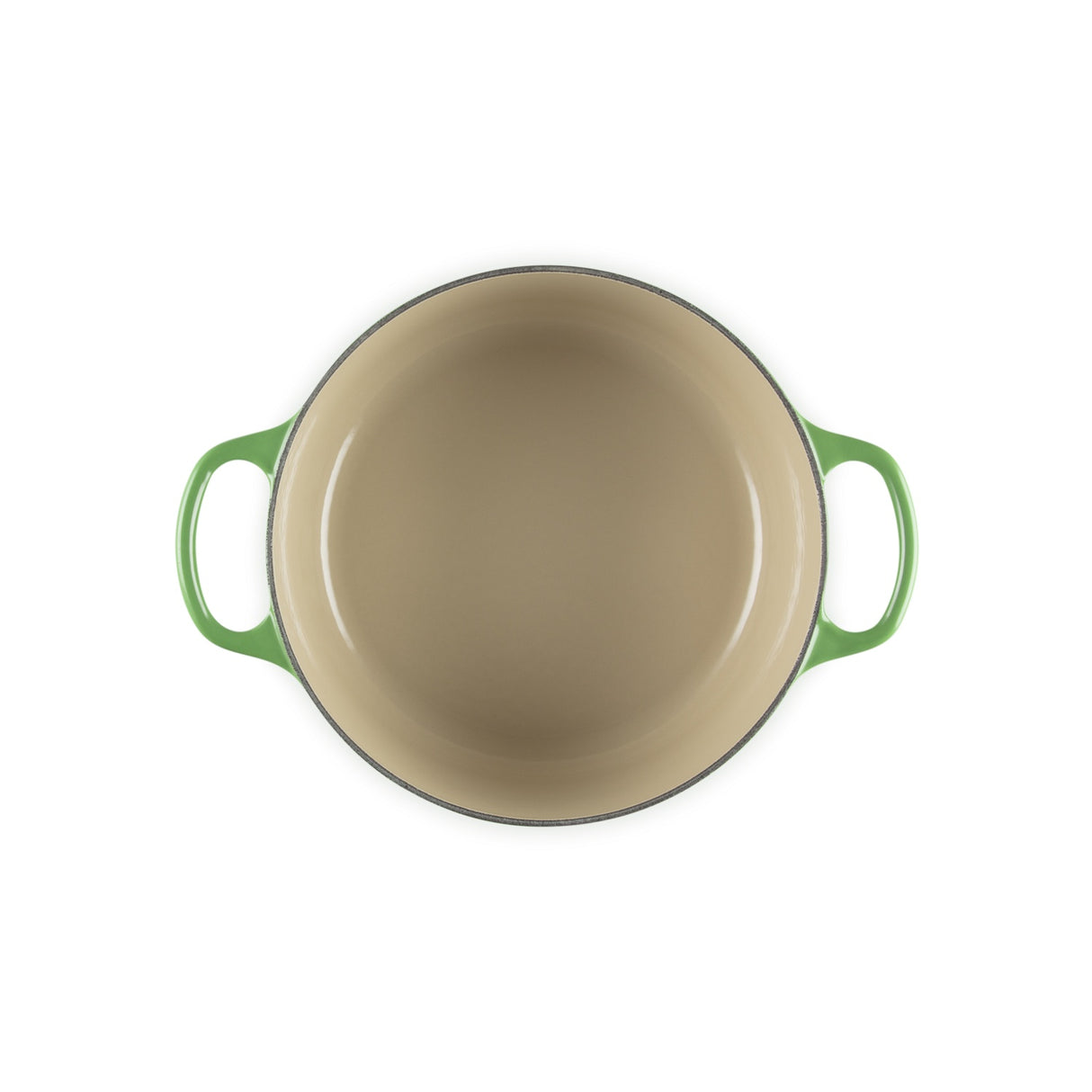 LE CREUSET Cocotte Round Evolution 24cm Green Bamboo Glazed Cast Iron