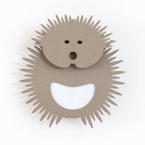 Porta umidificatore Riccio Arti e Mestieri in metallo beige
