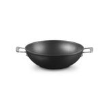 Wok antiaderente Le Creuset in alluminio 28 cm con manici in acciaio