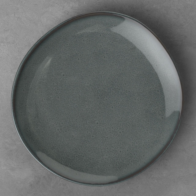 Piatto dessert Lave Villeroy & Boch in terracotta grigia 23 cm