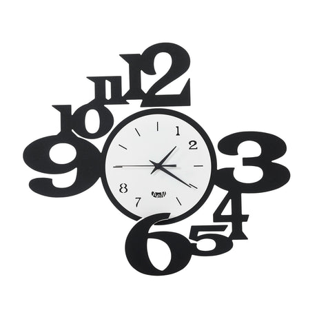 Orologio da parete King Arti e Mestieri in metallo geometrico 45x45 cm