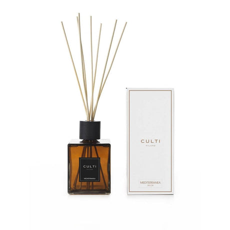 Diffusore a bastoncini Culti Milano in vetro 1L Mediterranea