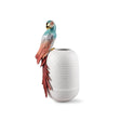 Vaso Ara Lladrò in porcellana con dettagli dorati 56x29 cm