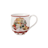 Tazza Toy's Fantasy Villeroy & Boch in porcellana con rilievo natalizio
