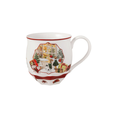 Tazza Toy's Fantasy Villeroy & Boch in porcellana con rilievo natalizio