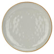 Vassoio Concerto Rose & Tulipani in stoneware con bordo dorato 32 cm