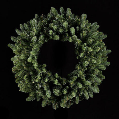 Ghirlanda natalizia Merano EDG in PVC e PE 80 cm verde folta