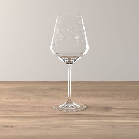 Calici vino Toy's Delight Villeroy & Boch in cristallo con decori 22,7 cm