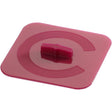 Coperchio quadrato Villeroy & Boch in silicone rosso 14 cm
