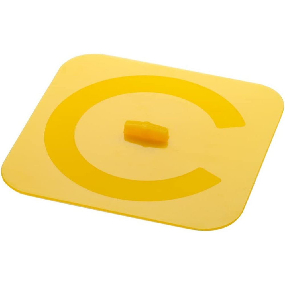 Coperchio quadrato Villeroy & Boch in silicone giallo 26 cm