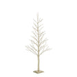 Albero di Natale Bizzotto in metallo luminoso con 186 LED 150 cm