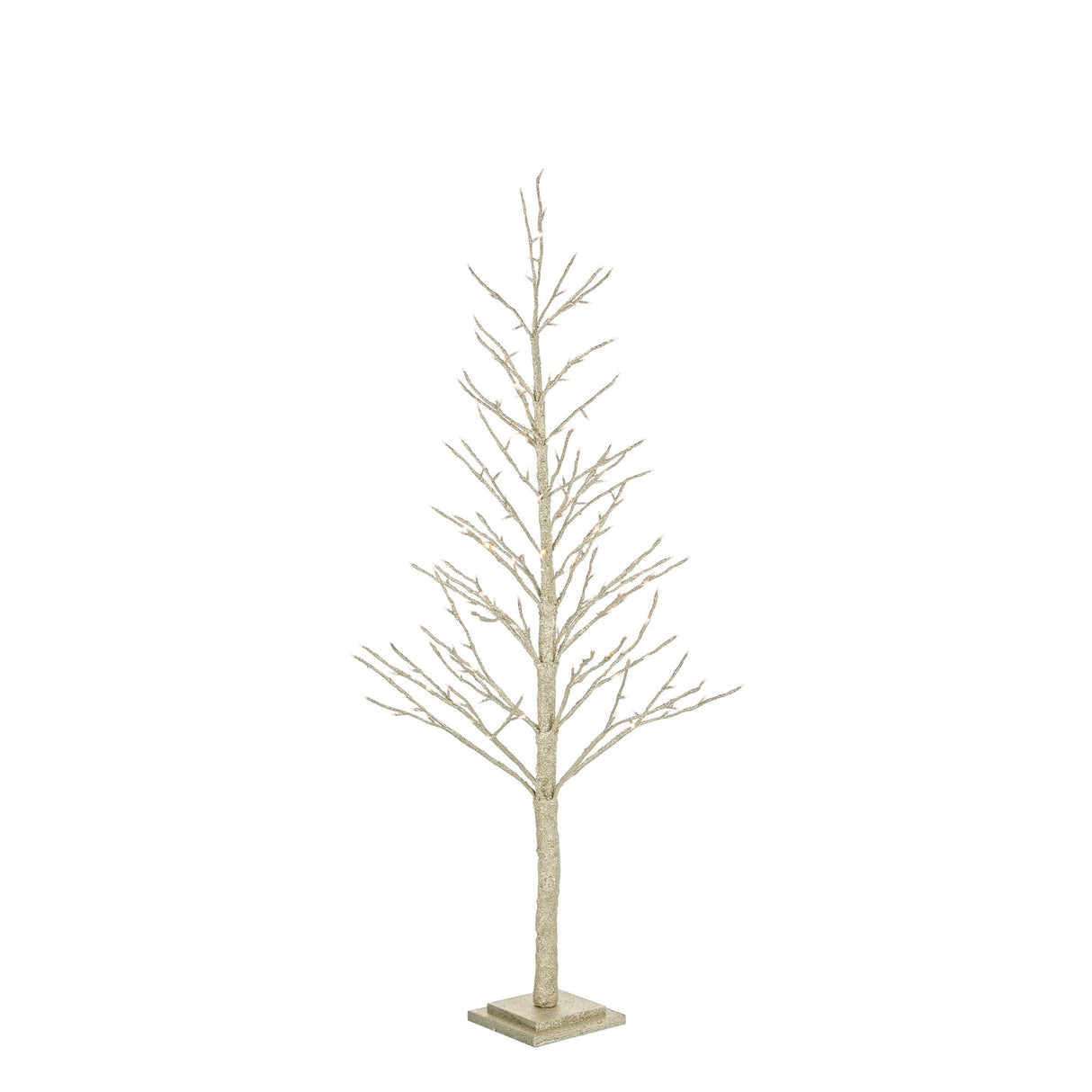 Albero di Natale Bizzotto in metallo luminoso con 186 LED 150 cm