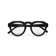 Occhiali da lettura Zeno Round Okkia in plastica nera 13 cm