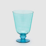 EDG Enzo De Gasperi Vaso Righe 21x15cm Azzurro Righe