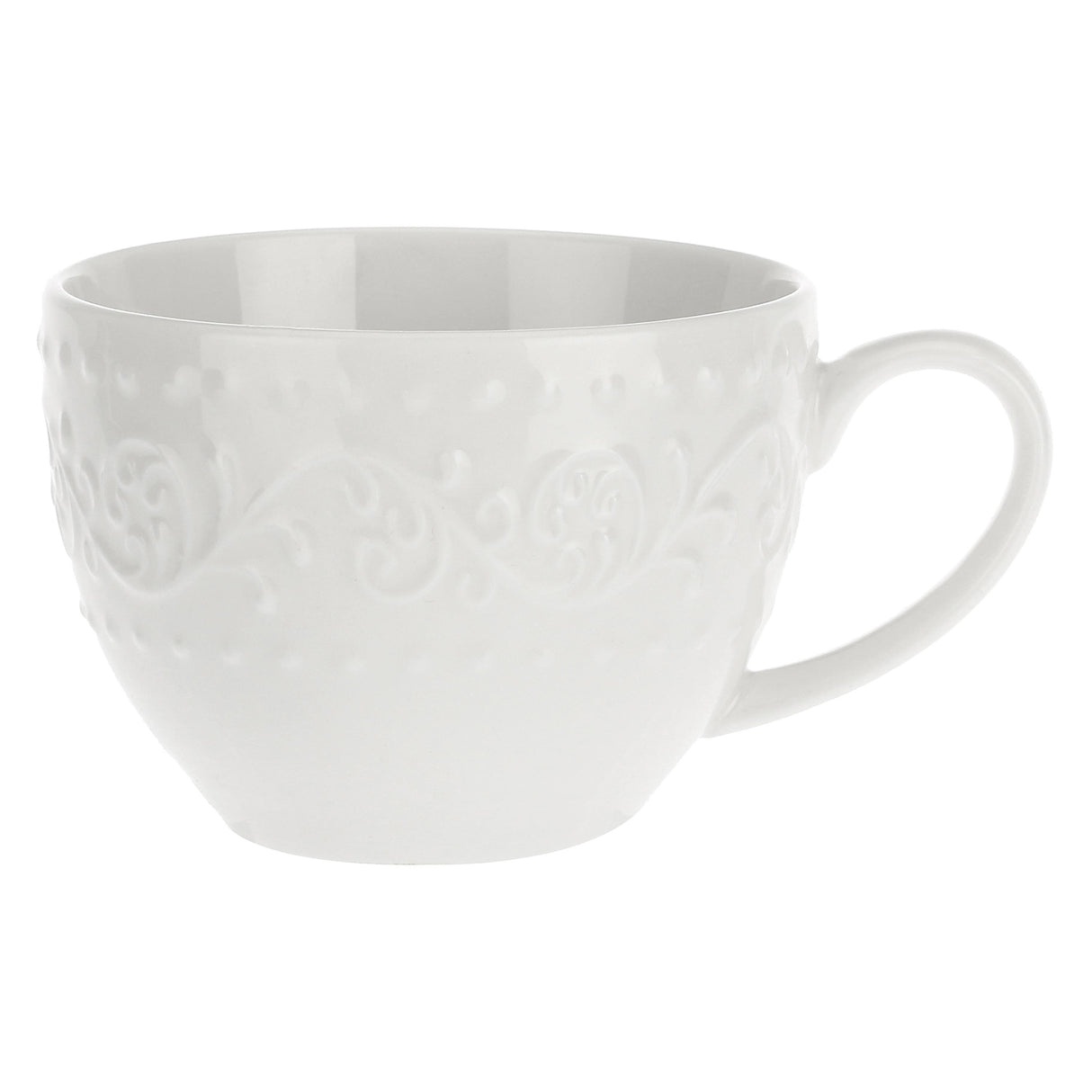 LA PORCELLANA BIANCA Dreamy Espresso Coffee Cup with Saucer Set 6 Pieces 100ml