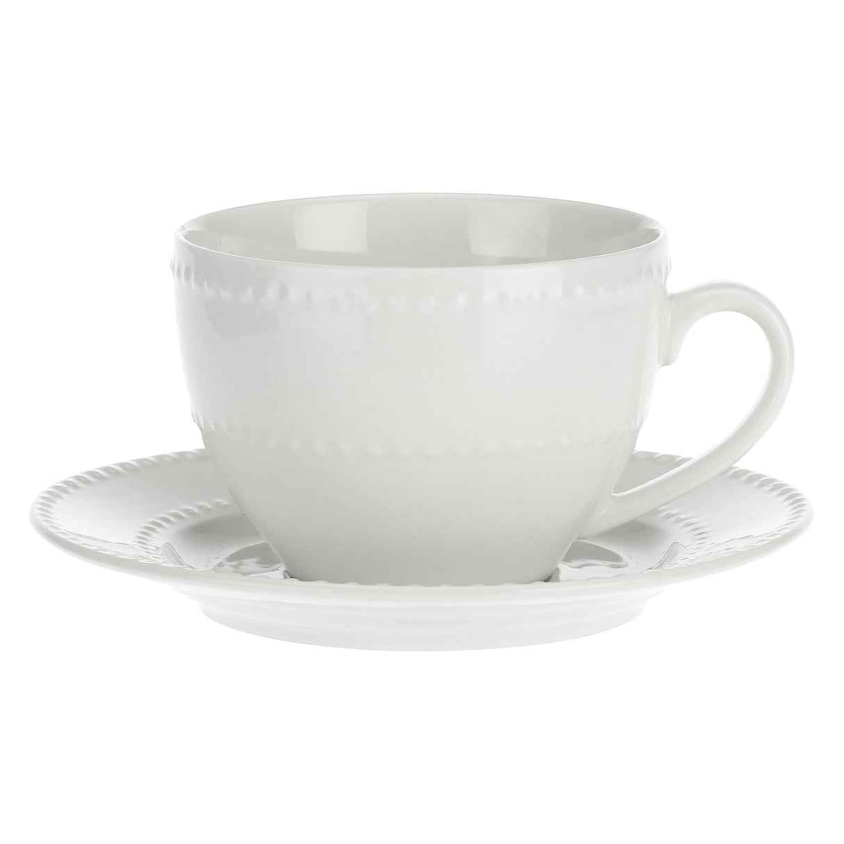 Tazza tè con piattino Collina La Porcellana Bianca in porcellana 350 ml