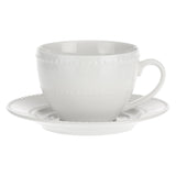 Tazza tè con piattino Collina La Porcellana Bianca in porcellana 350 ml