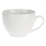 LA PORCELLANA BIANCA Collina Tazza Te con Piattino 350ml Bianco Porcellana