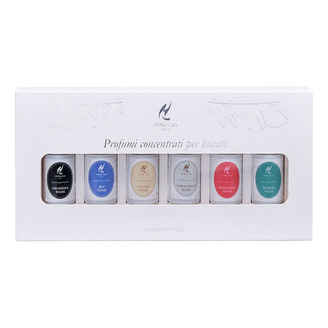 Set 6 essenze bucato Hypno Casa profumi concentrati 20 ml