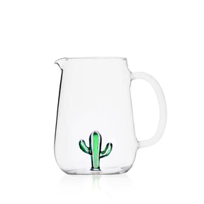 Brocca Desert Plants Ichendorf in vetro borosilicato con decoro 18,5 cm