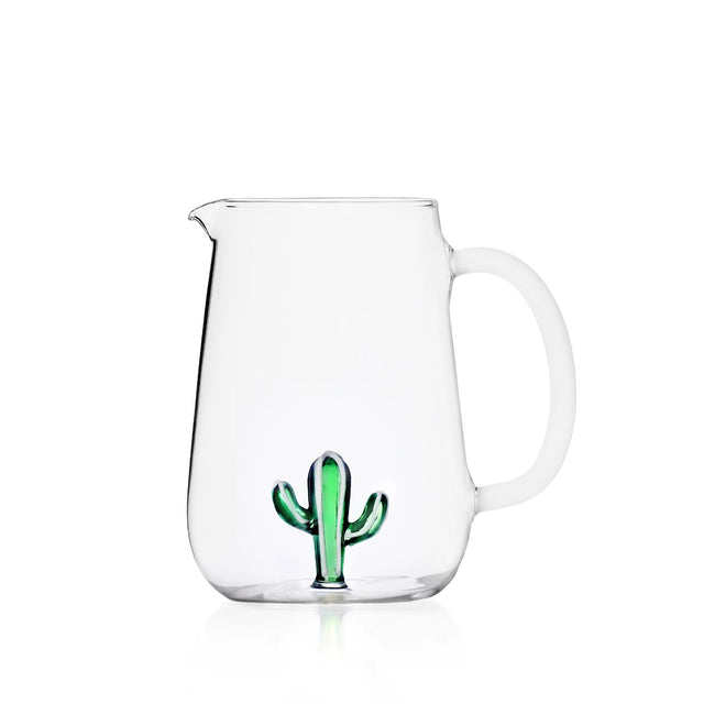 Brocca Desert Plants Ichendorf in vetro borosilicato con decoro 18,5 cm