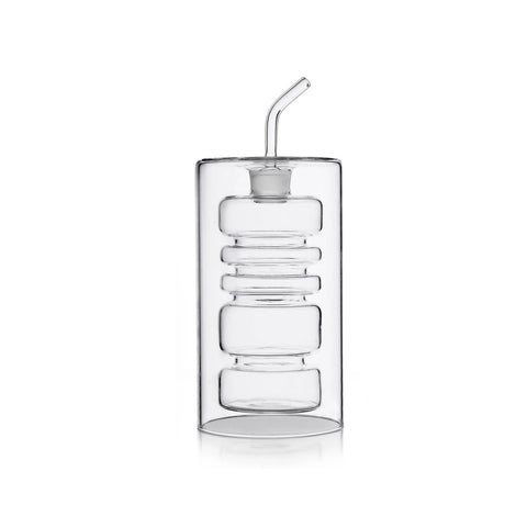 Oliera Rings Ichendorf in vetro borosilicato con anelli interni 220 ml
