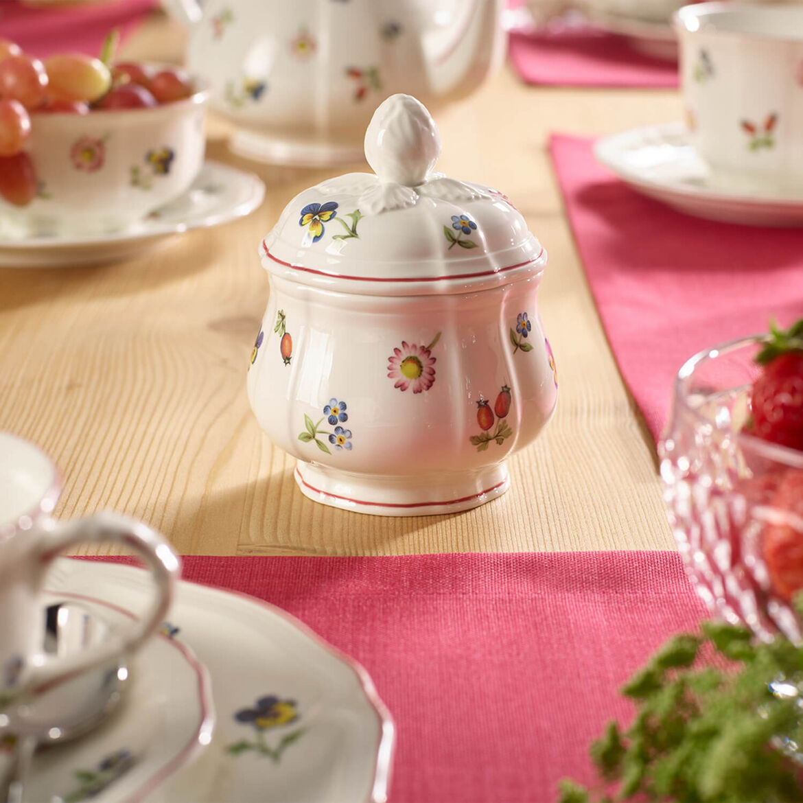 VILLEROY & BOCH Petite Fleur Zuccheriera 200ml Porcellana