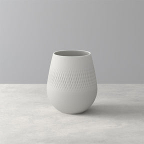 Vaso Carré Manufacture Collier Villeroy & Boch in porcellana opaca 14 cm