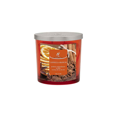Candela profumata Hypno Casa in cera di soia aroma cannella 350 gr