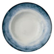 Piatto pasta Shade Sea Arthur Krupp in porcellana con bordo azzurro 29,5 cm