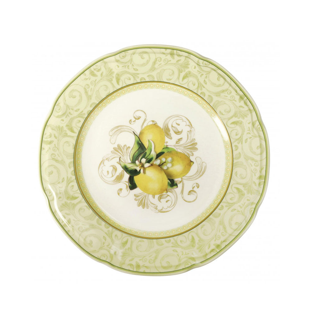 BRANDANI Limoni Servizio Tavola Piatti Set 18 Pezzi Porcellana