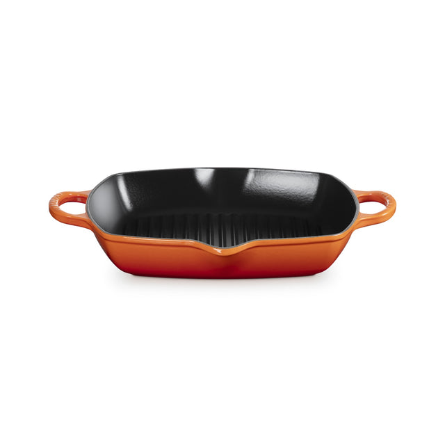 Bistecchiera quadrata Le Creuset in ghisa vetrificata 30 cm