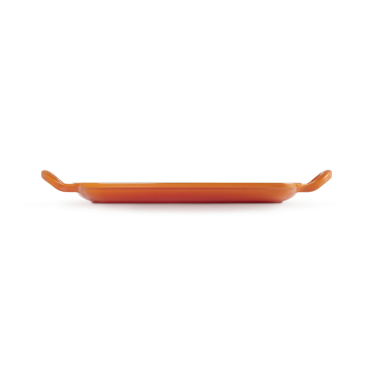 LE CREUSET Grill Griglia Rettangolare Evolution 30x27cm Ghisa Vetrificata Arancio