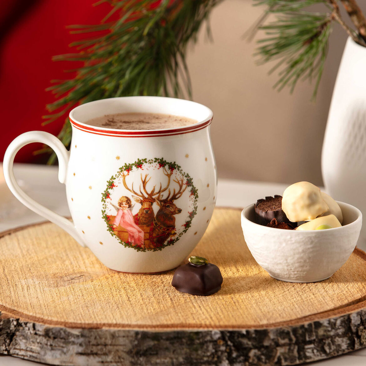 VILLEROY &amp; BOCH Toy's Delight MUG Mug with Handle 360ml Porcelain Christmas Table