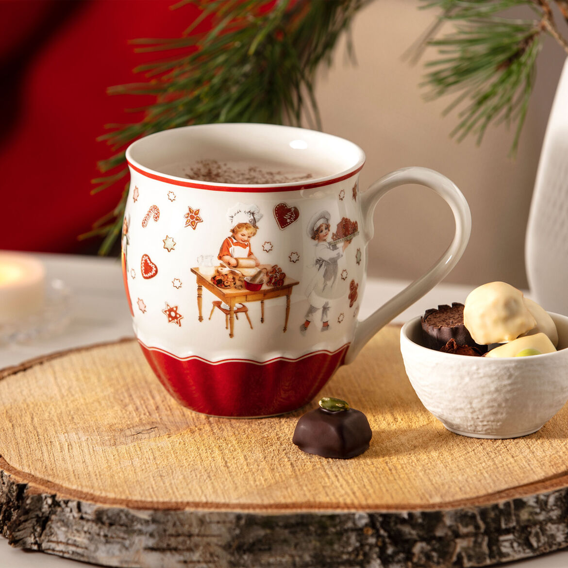 VILLEROY &amp; BOCH Annual Christmas Edition 2023 Mug MUG 380ml Porcelain Christmas Table