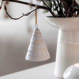VILLEROY &amp; BOCH Winter Glow Christmas Tree Hanger Decoration 7.5cm Porcelain
