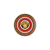 VERSACE Medusa Rosso Piatto Piano 17cm Porcellana