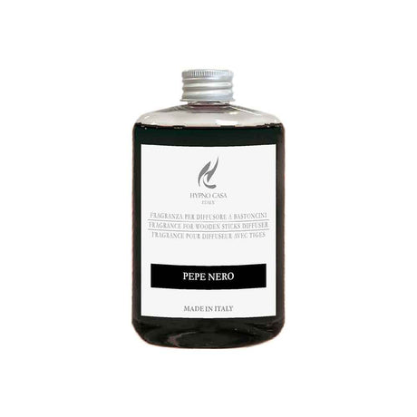 Ricarica diffusore bastoncini Hypno Casa fragranza Pepe Nero 500 ml