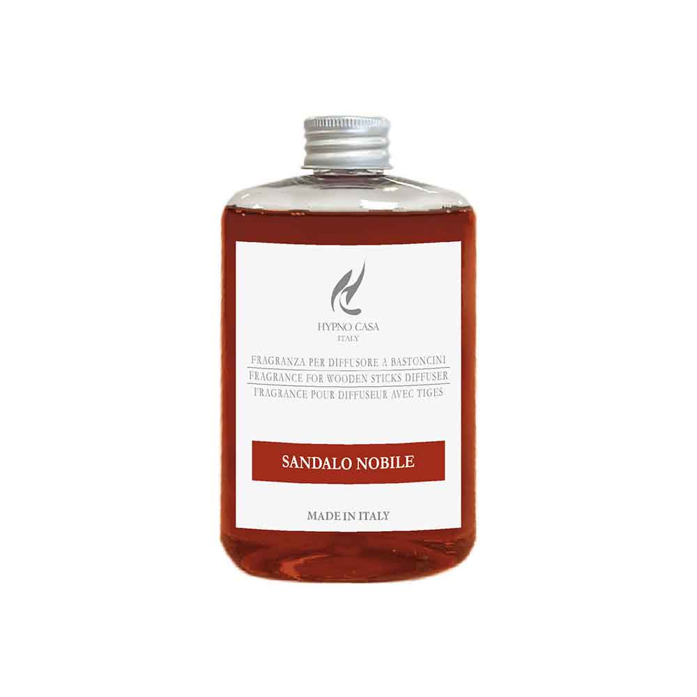 Ricarica diffusore Hypno Casa fragranza Sandalo Nobile flacone 500 ml